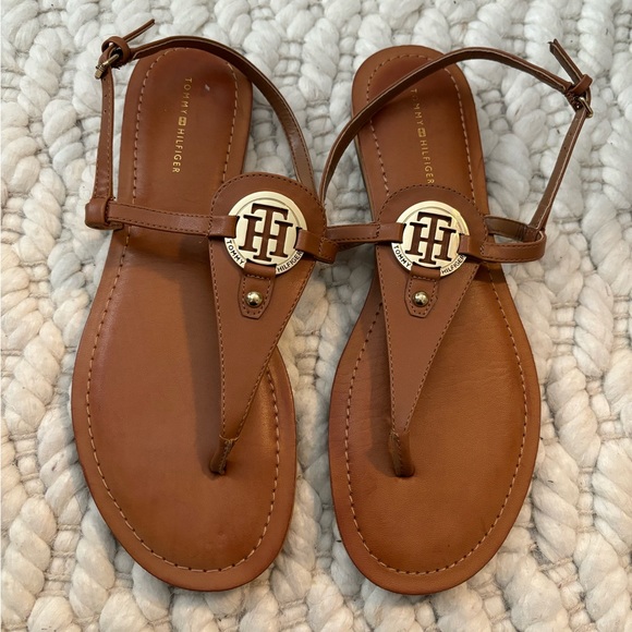 Women’s Tommy Hilfiger Sandals Size 9.5 - Picture 1 of 3